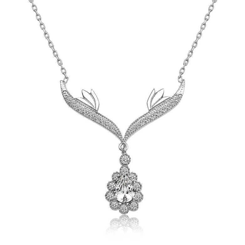 Collier Cœur en fleur