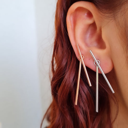 Boucles d’oreilles Arrow Rosé