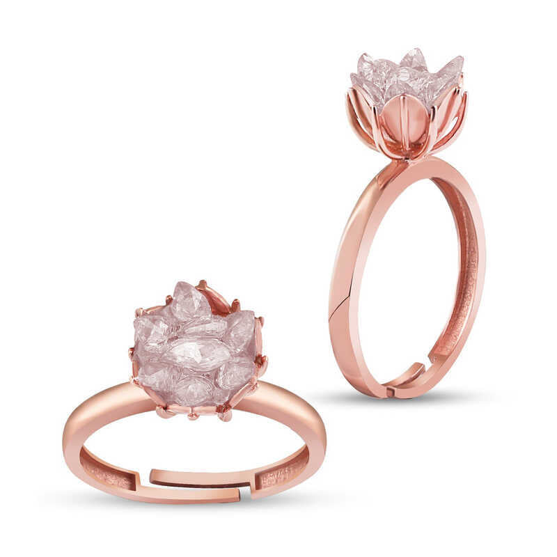 Bague Fleur de glace