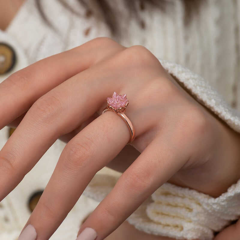 Bague Fleur de glace