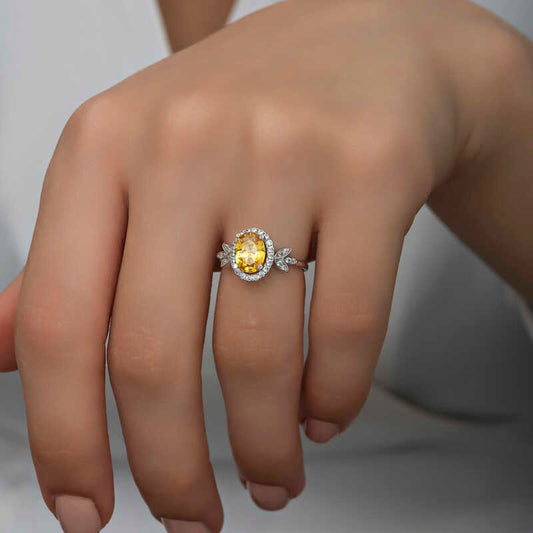 Bague Petra Jaune