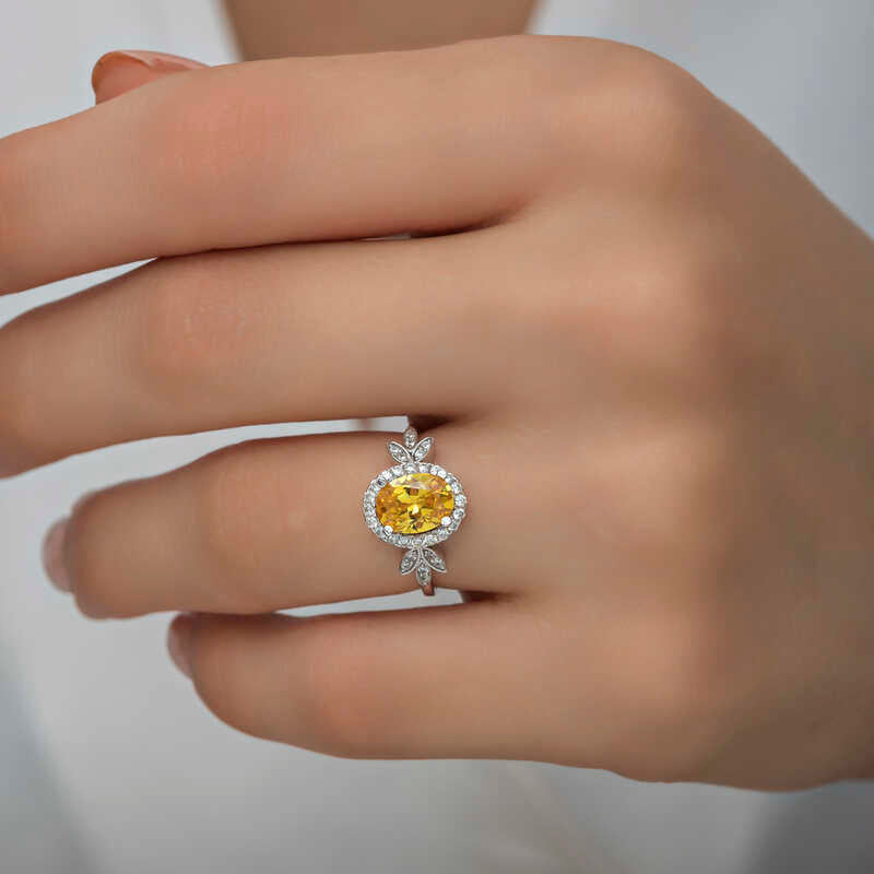 Bague Petra Jaune